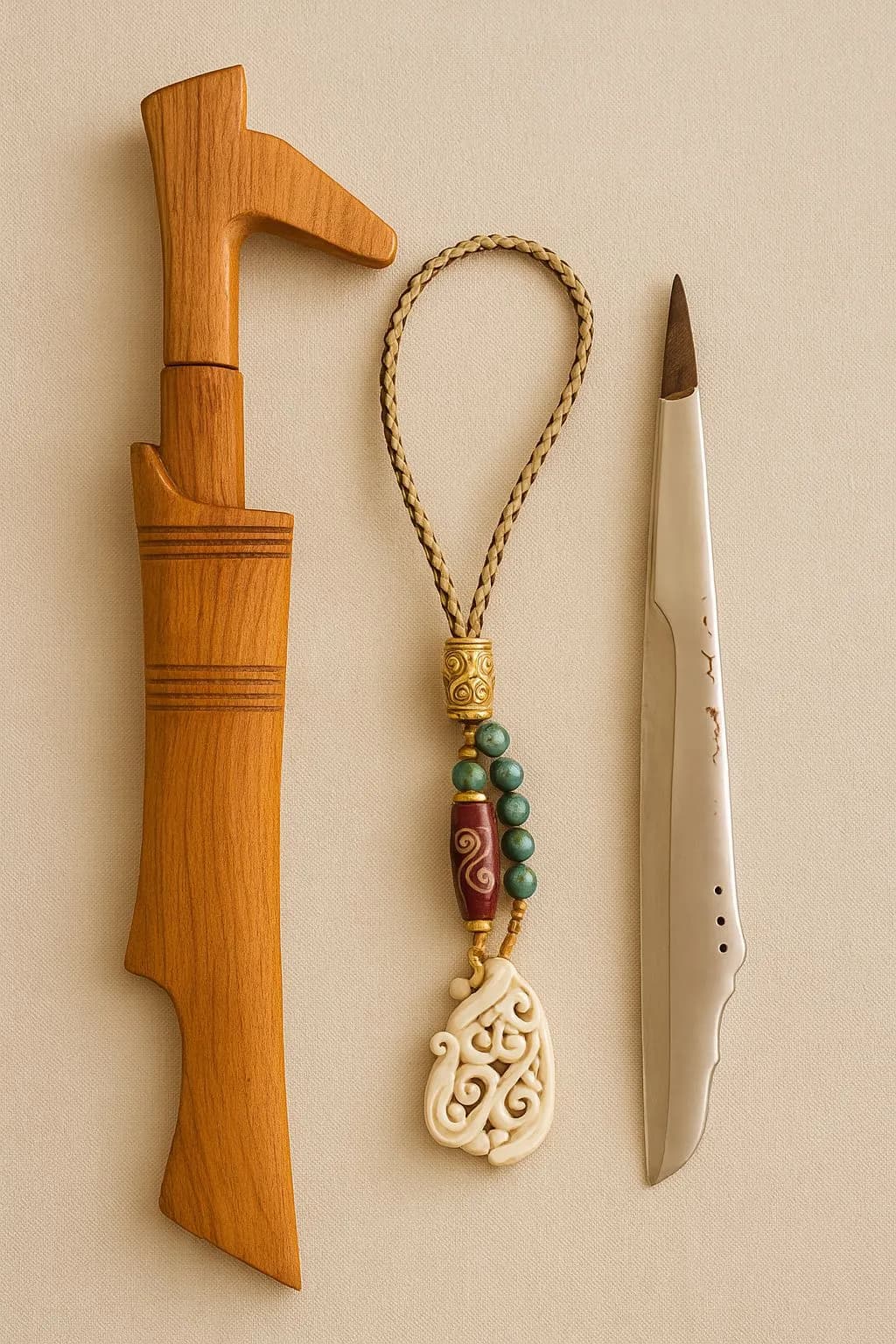 Mandau Mini Replica Set